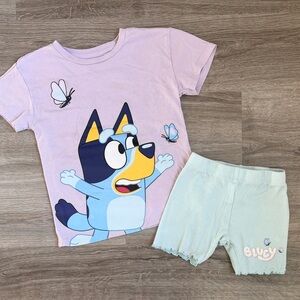 Bluey toddler girls matching set